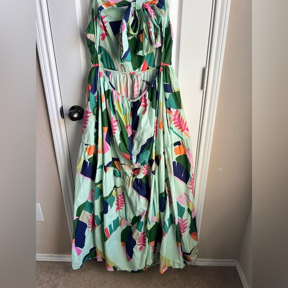 FARM Rio x Anthropologie Tie Back Maxi Dress - Picture 5 of 13